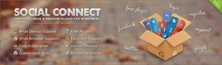 Social connect WordPress plugins