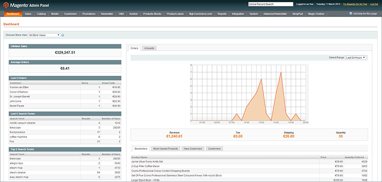 magentoolddashboard