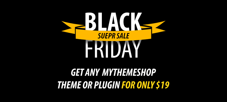 MyThemeShop Black Friday deal