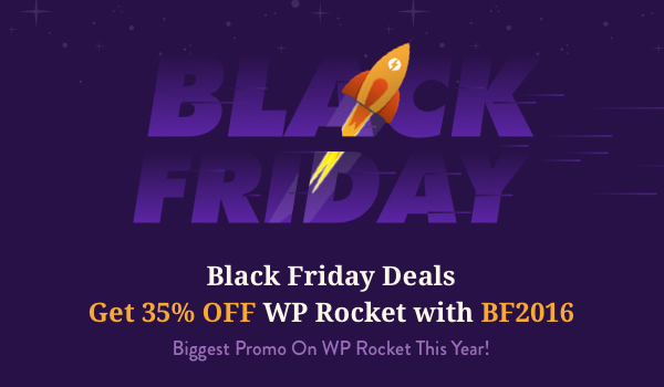 WP Rocket Black Friday deal