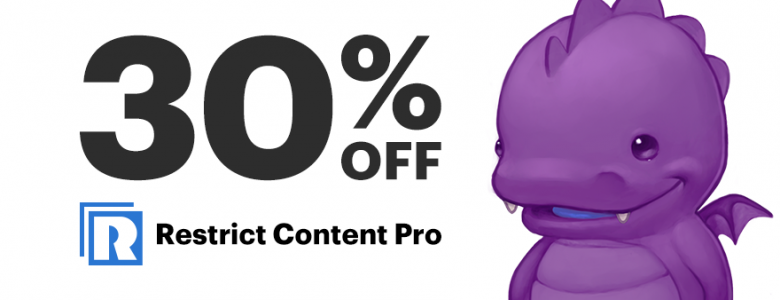 Restrict Content Pro black friday deal