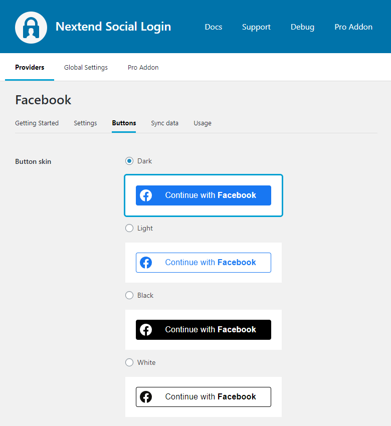 FACEBOOK] Social Login ClearPass Require Field unavailable